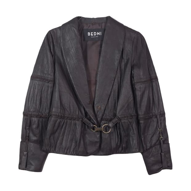BEDNI 이태리 천연 양가죽 숏 자켓 55