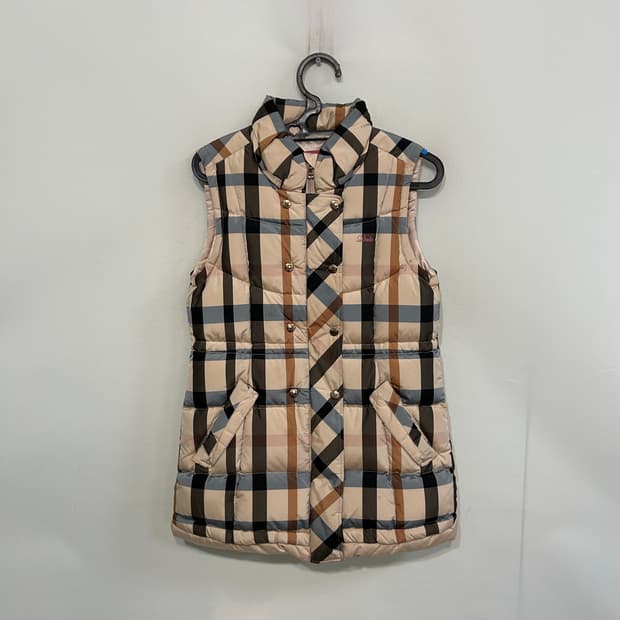 닥스 오리털 패딩조끼 165