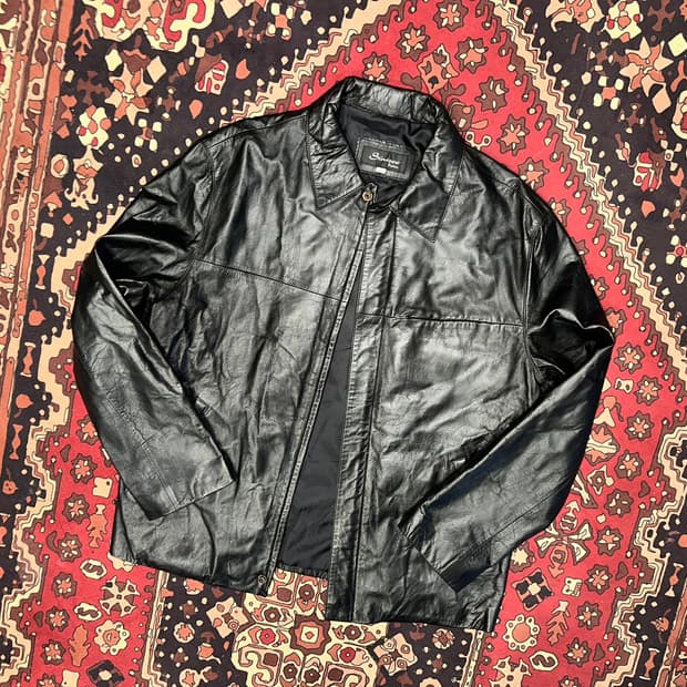 ( L-XL ) 가죽자켓 레더자켓 빈티지가죽 양가죽자켓 남성양가죽