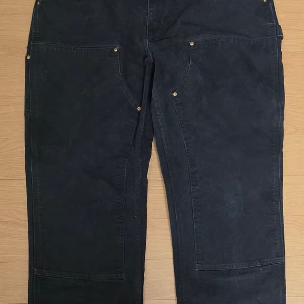 칼하트 더블니 B01 38×32 BLK