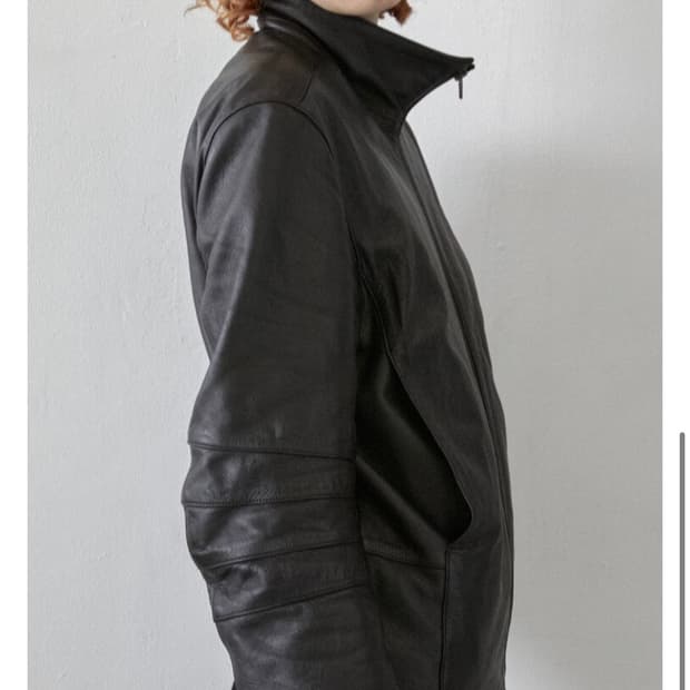 머듈 [014] appendix leather jacket 브라운 2