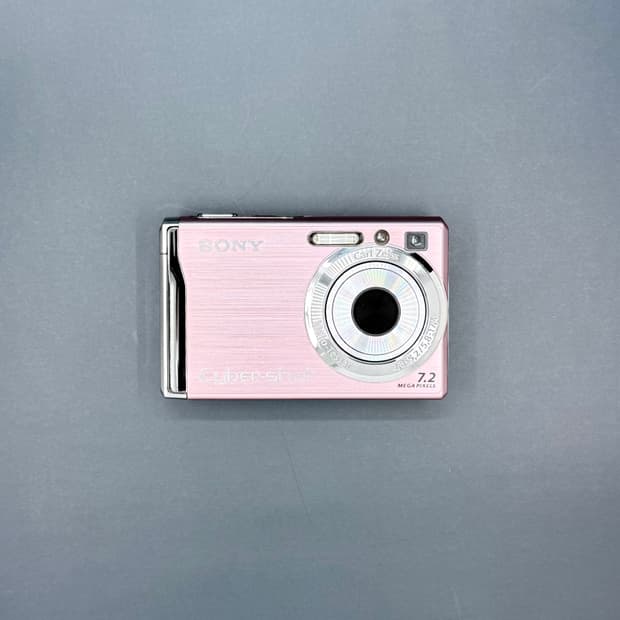 딸기우유!) 소니 사이버샷 DSC-W80 빈티지 캠코더 /캐논 니콘