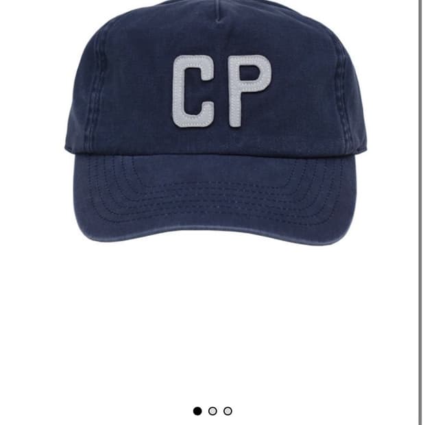 컬렉트피시스 CP 네이비 볼캡