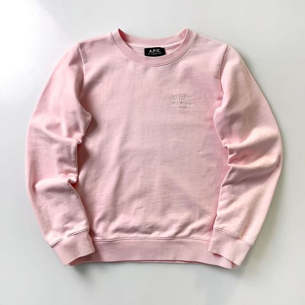 에페쎄 APC 21ss 핑크 맨투맨 PR1654