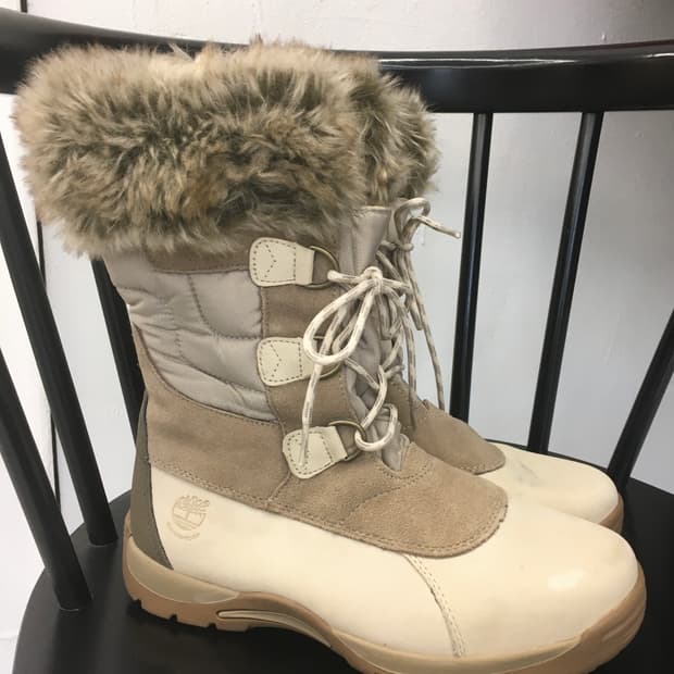 팀버랜드 퍼 부츠