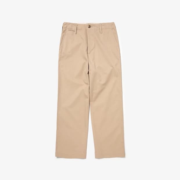 오라리 auralee 워시드 라이트 핀스 치노