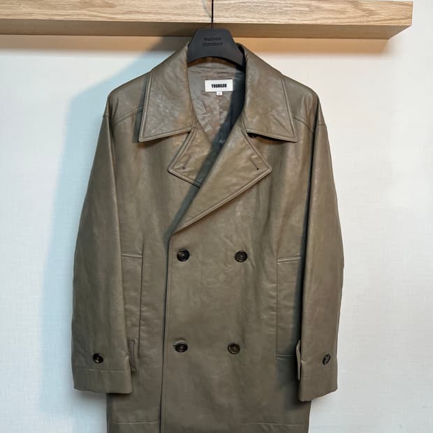 영오 레더 피코트