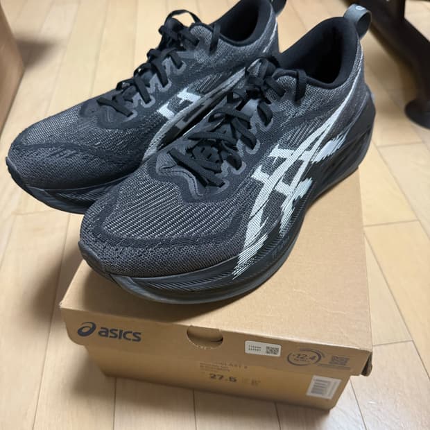 [275] 아식스 슈퍼블라스트 2 275 블랙