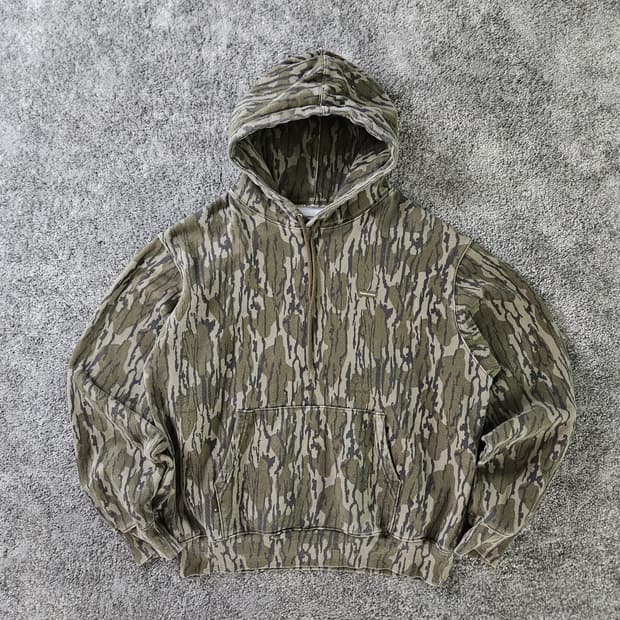 [무료배송] THISISNEVERTHAT 카모플라쥬 후드티