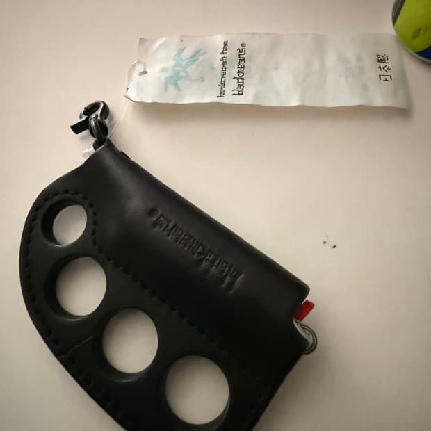 블랙민즈 너클 키링