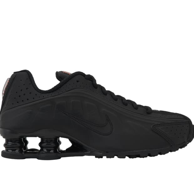 (W) 나이키 샥스 R4 블랙
