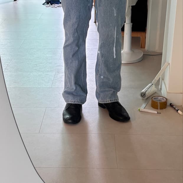 00s Vintage Levi’s 515 boots cut denim