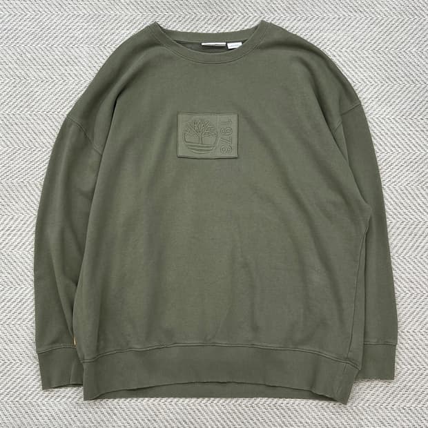 팀버랜드 패치 맨투맨 r2486