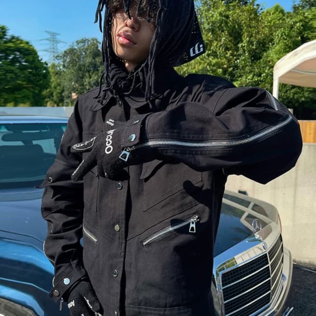 다크 스트릿 멀티 포켓 자켓