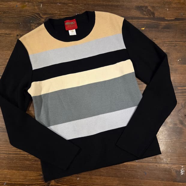 90'S 겐조 정글 메리노울니트