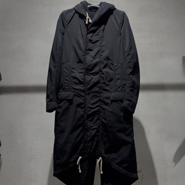 릭오웬스 다크쉐도우 14FW 피쉬테일 모즈 코트 xs