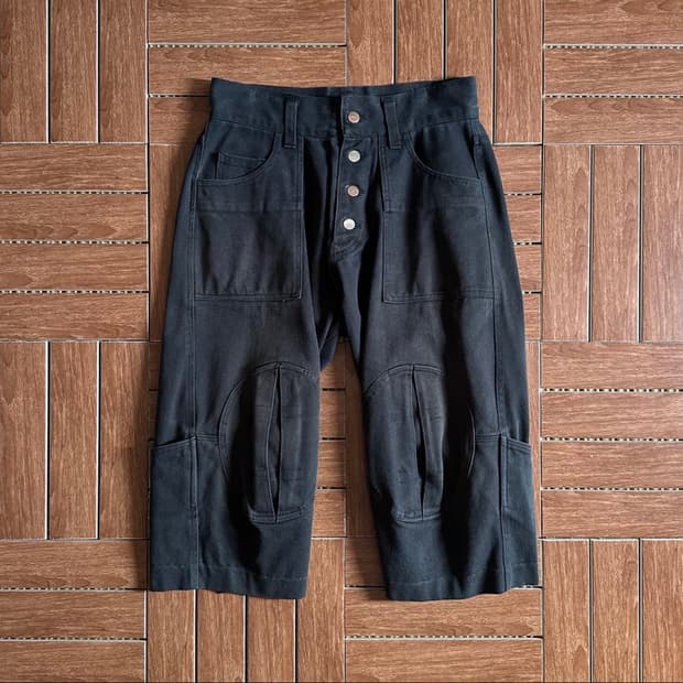bondage cargo shorts pants