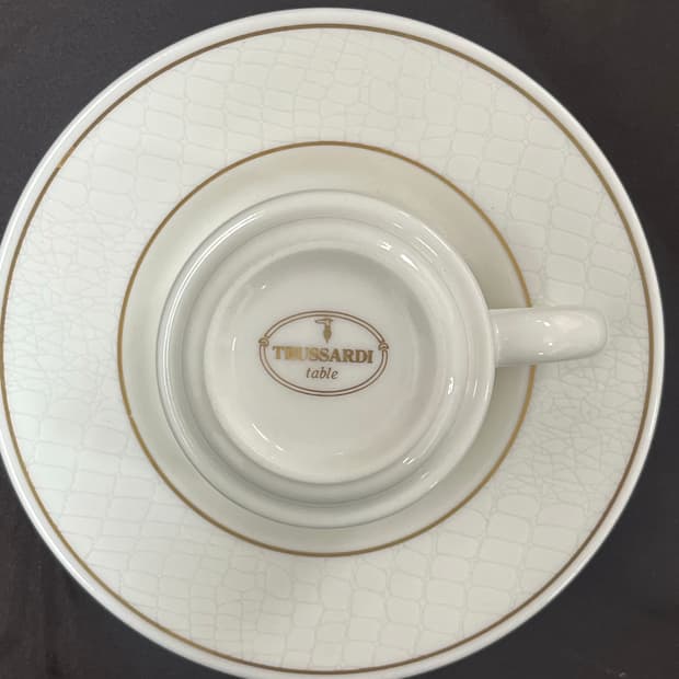 트루사르디 찻잔 커피잔 세트