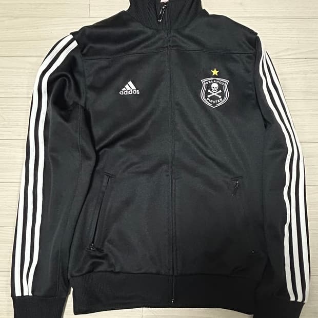 아디다스 Orlando Pirates 트랙탑 져지 95 블랙