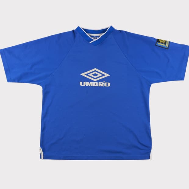 [L] 90's 엄브로 올드스쿨 메쉬 반팔티