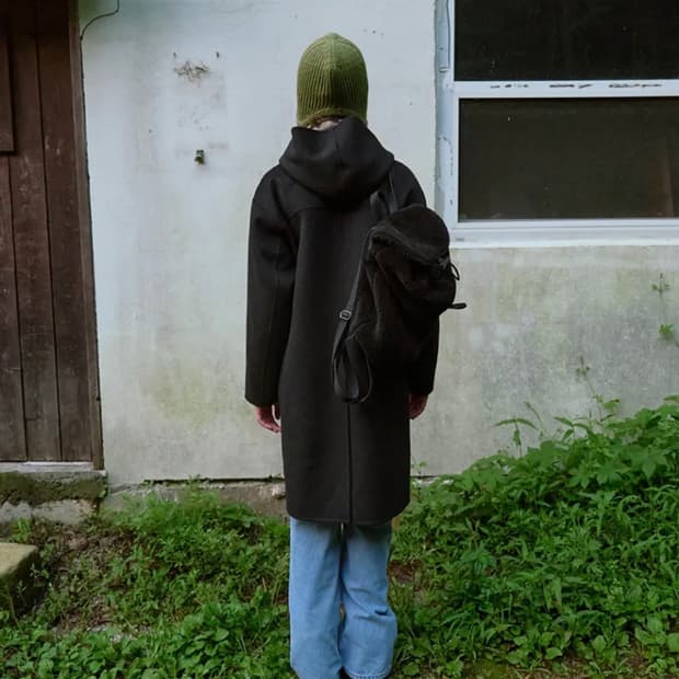 엔조블루스 시어링 더플 백팩 (Black)