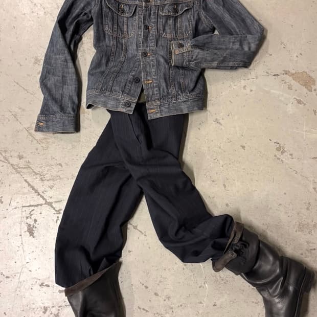 martin margiela lee type denim