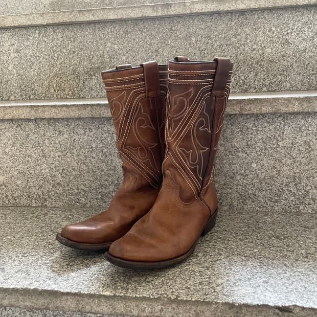 빈티지 웨스턴 부츠