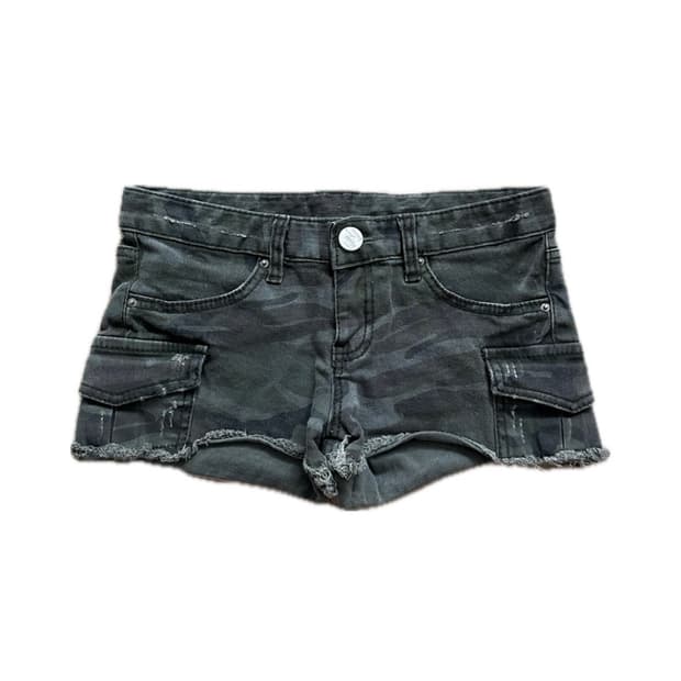 카모 로우라이즈 숏팬츠