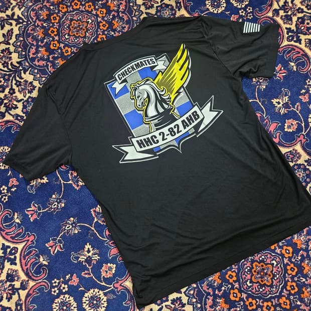 USA ARMY "HHC 2-82 AHD"
항공여단 티셔츠
