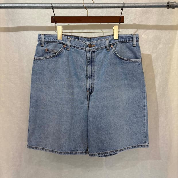 90년대 리바이스 릴렛스핏 550데님쇼츠 