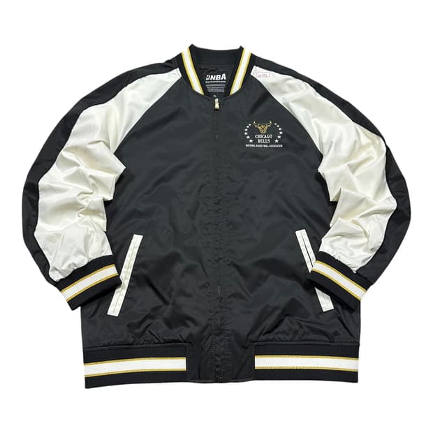 ✨ (바배) NBA 시카고 불스 오레오 바람막이 바시티 자켓 
