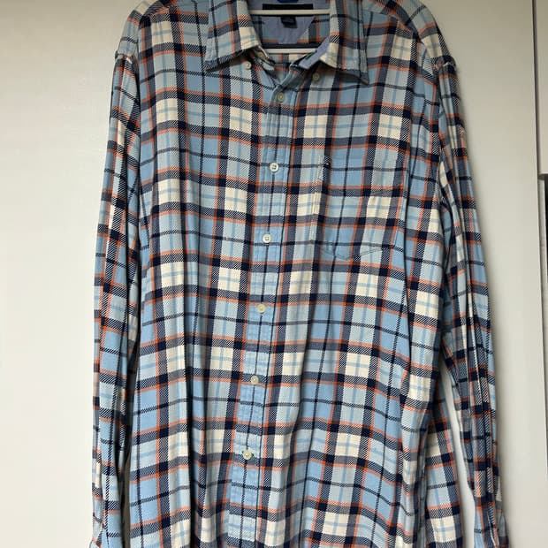 타미힐피거 체크셔츠