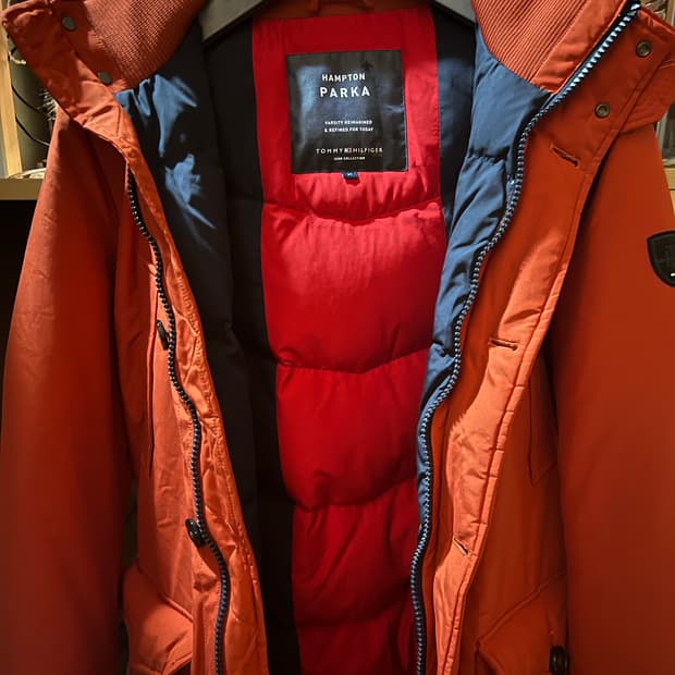 타미힐피거 햄튼 파카 다운