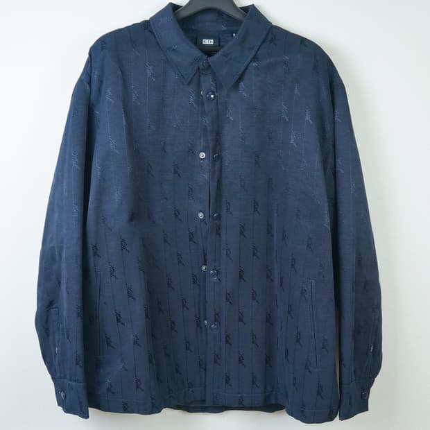 키스 자카드 코치 자켓