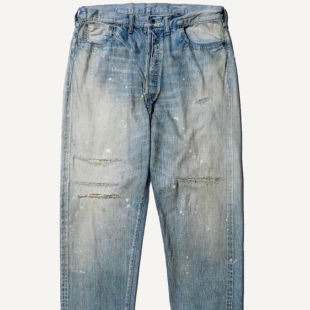 아프레쎄 25aw no.37 블리치 데님 (34×30)