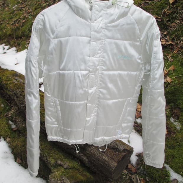 오닐 실버화이트패딩