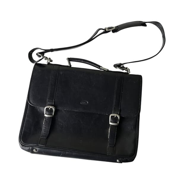 [Lacoste] 빈티지 라코스테 레더 서류가방