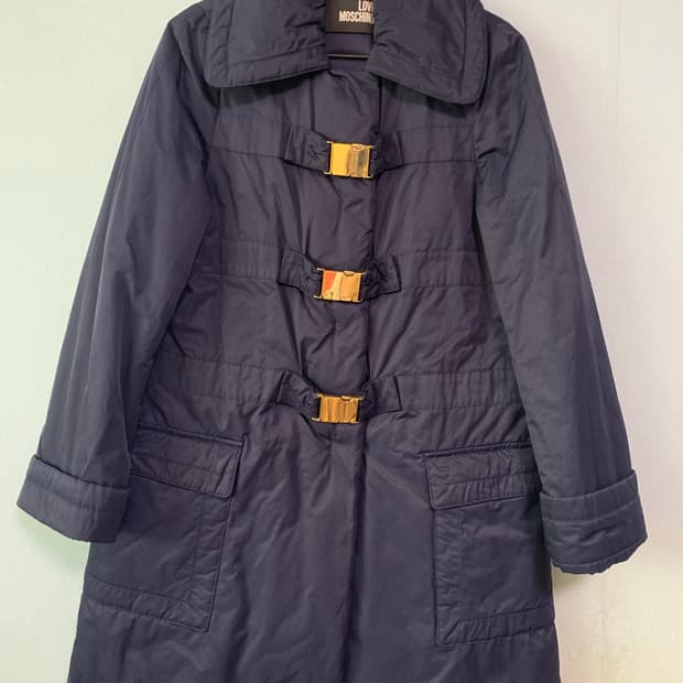 모스키노 패딩 네이비