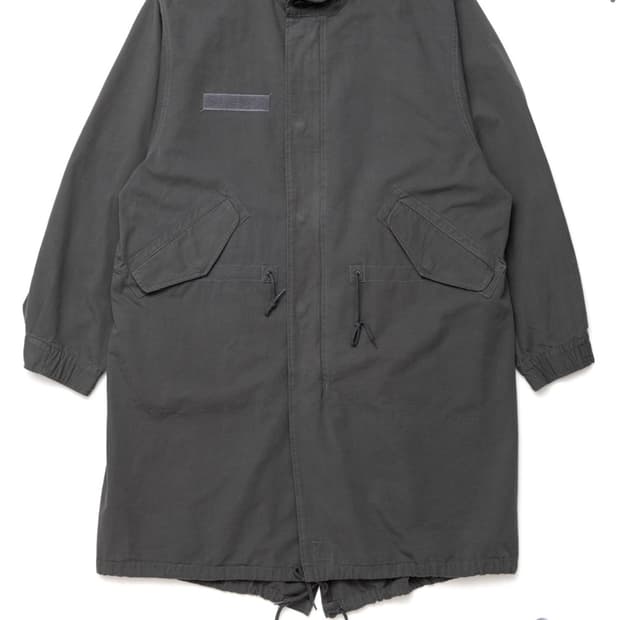 [2] 해칭룸 모즈파카 washed graphite