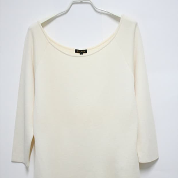 ESCADA 에스까다 virgin wool 울니트 상의