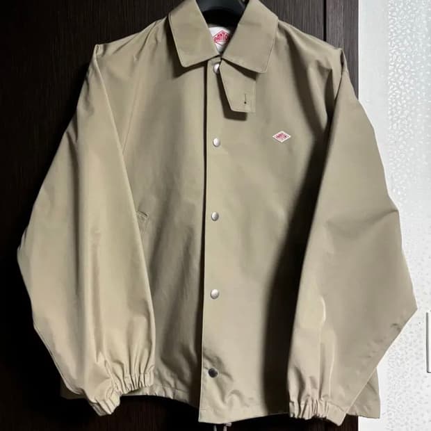 단톤 베이지 코치 자켓 - size S