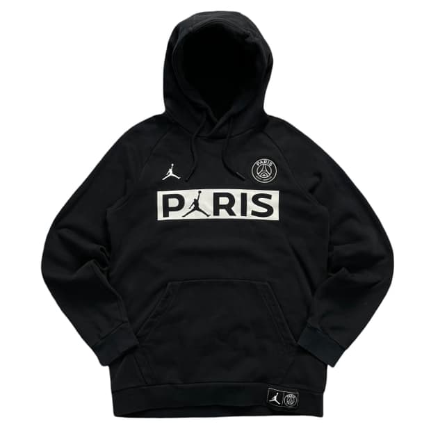 조던 X PSG 블랙 후드티