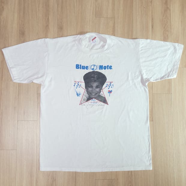 90s 블루노트 낸시 윌슨 티셔츠 (빈티지밴드티)
