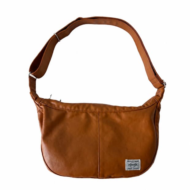 PORTER FREE STYLE Shoulder Bag (Camel S)