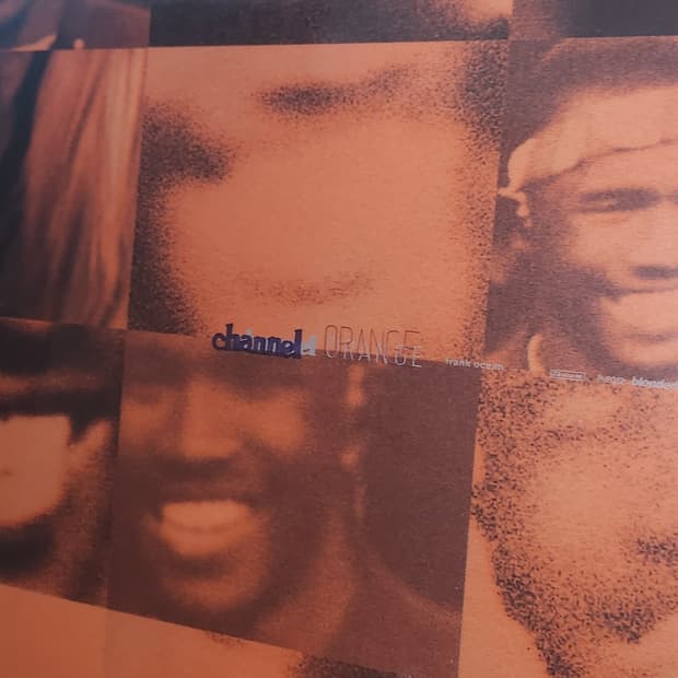 Frank Ocean 프랭크 오션 채널 오랜지 LP