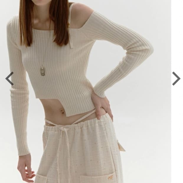 소프트서울 트위드 팬츠