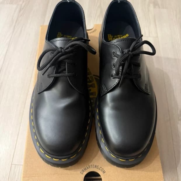 닥터마틴 1461 BEX 블랙 스무스 260mm 새상품급