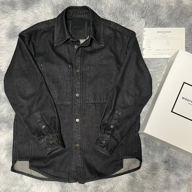 우영미 젤리피쉬 데님 자켓