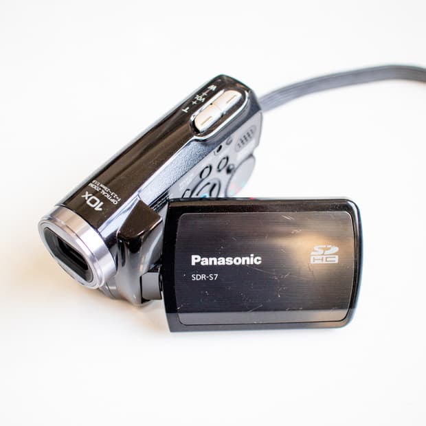 Panasonic SDR-S7 / 빈티지 디지털 캠코더