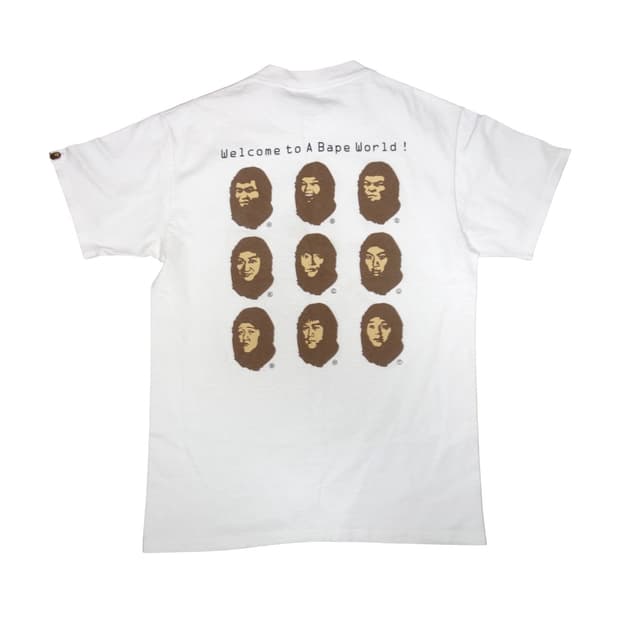 •1997베이프 World wide Ape Heads Show 반팔